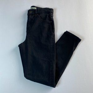 Topshop Moto, black Jamie high rise skinny jeans, size 6/28